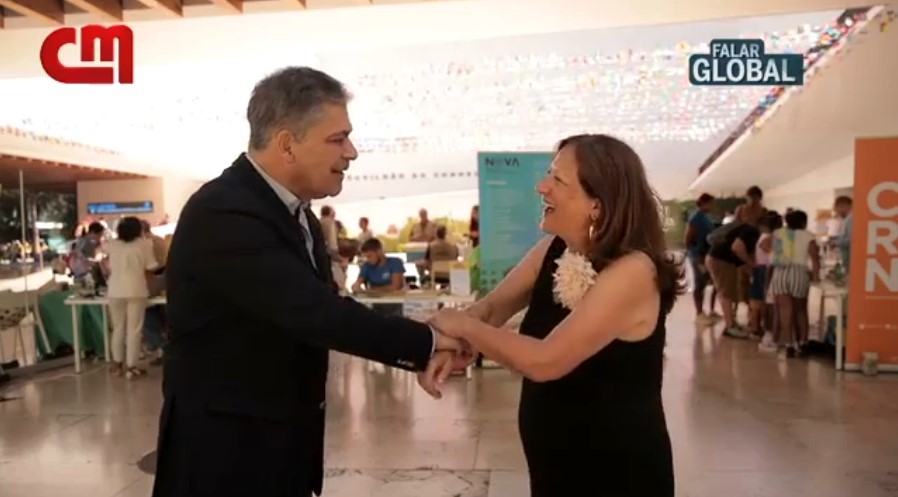 ‘Obrigado por esta participação no Falar Global, minha querida!’