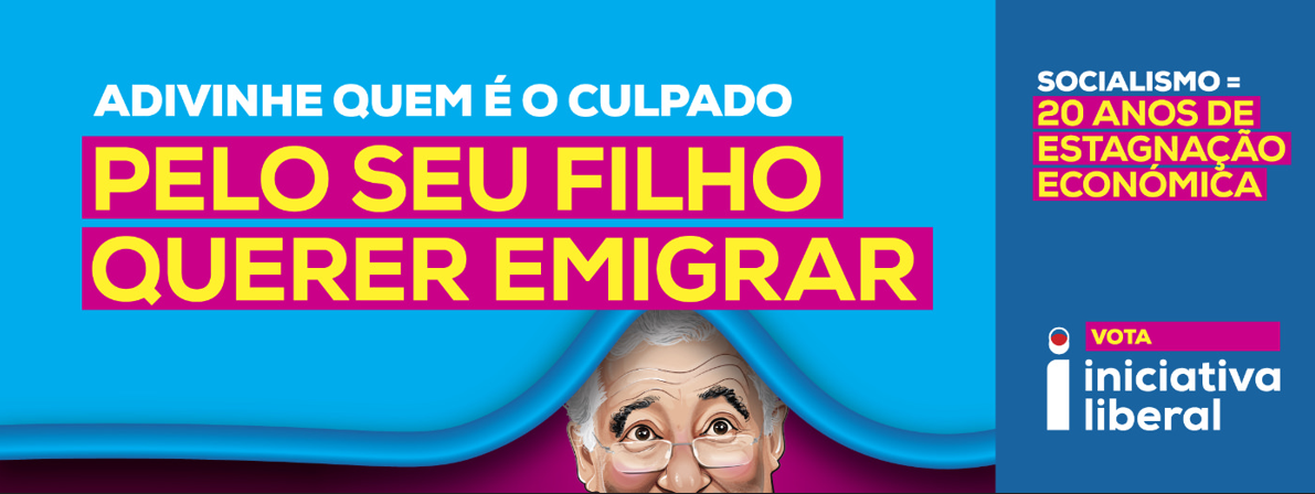 Iniciativa Liberal: cartazes para dar que falar