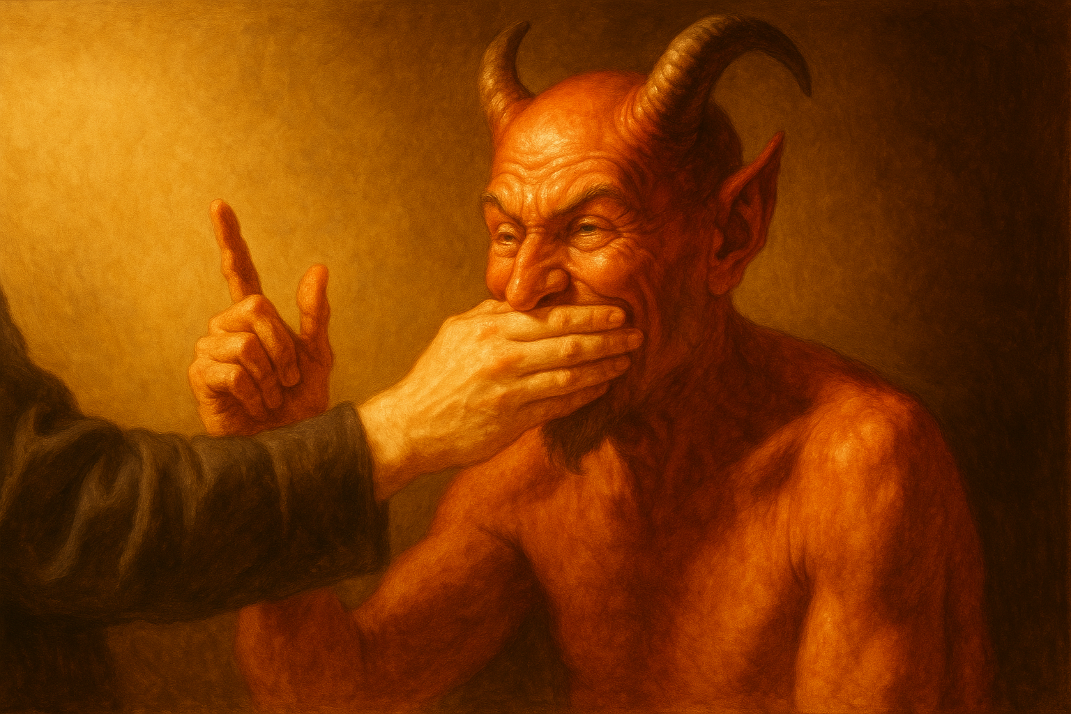 O Humor nos tempos do puritanismo: até o Diabo será censurado e encarcerado