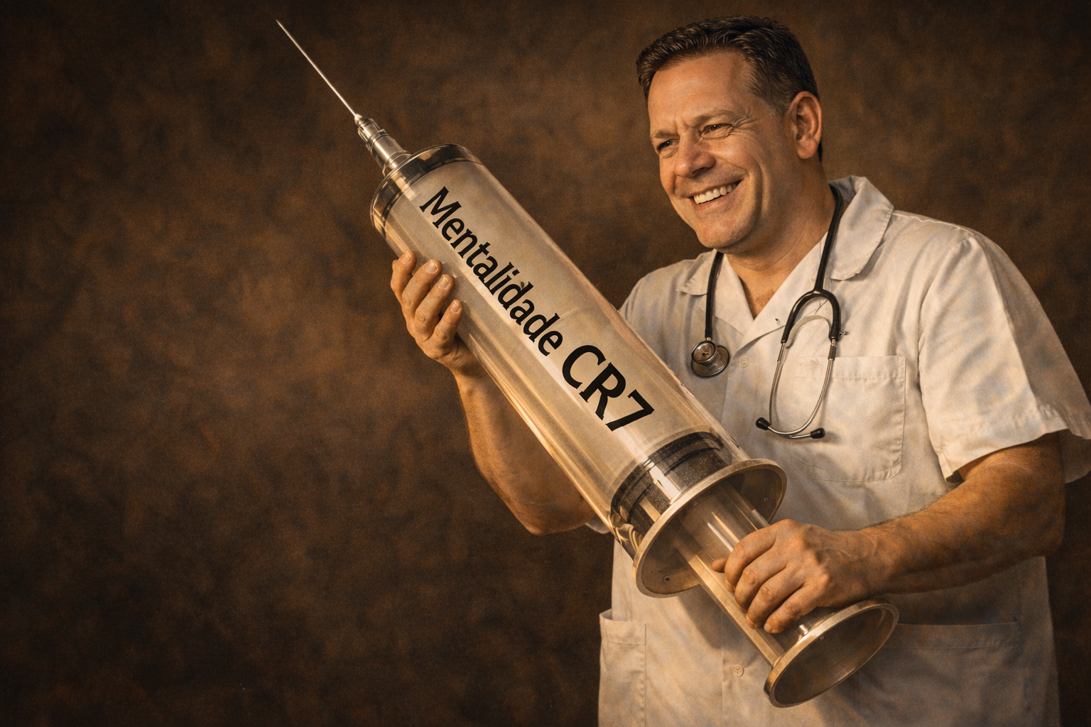 A exortação do Dr. Luís Montenegro: um CR7 por dia, não sabe o bem que lhe fazia!