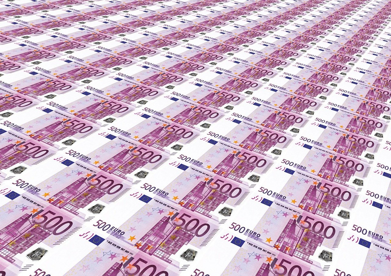 glut of money, 500 euro, euro, stack, money, currency, euro sign, dollar bill, banknotes, paper money, finance, worth, pay, seem, lots, euro, money, money, money, money, money