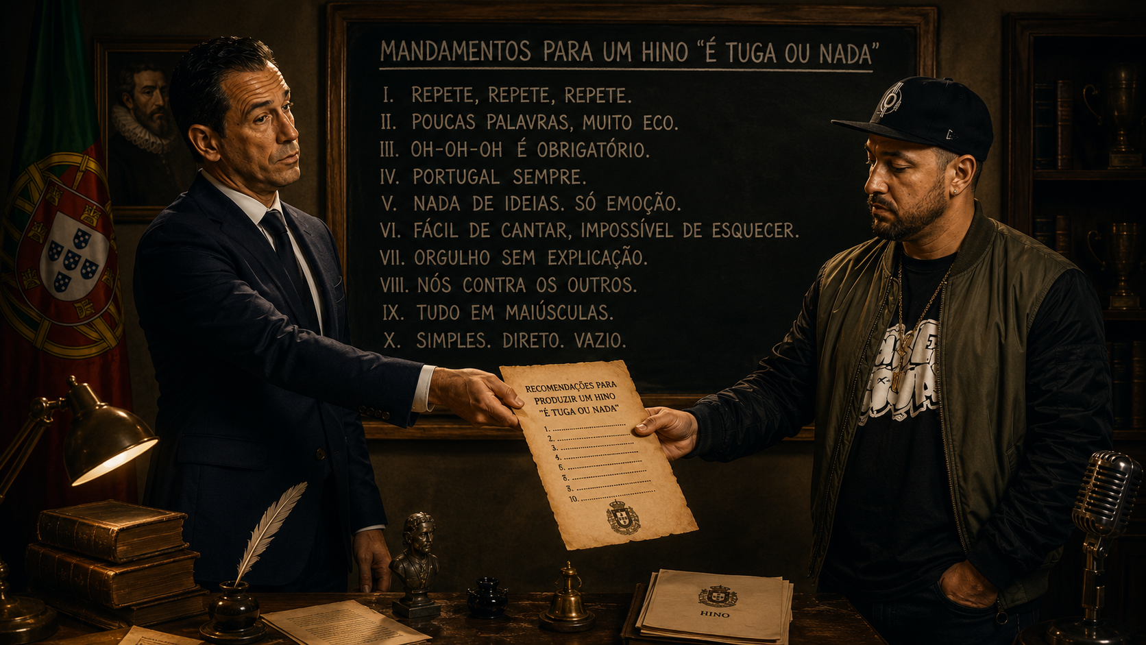 Mais ‘nada’ do que ‘tuga’, ou a língua de Camões aos pontapés (na bola)