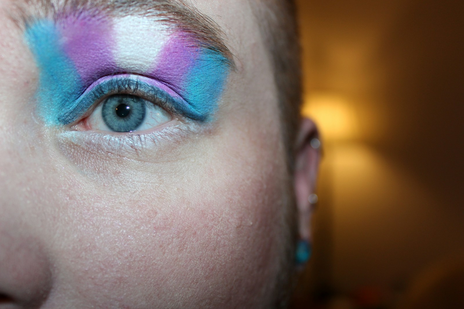 woman with face paint